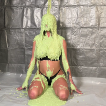 Slimed Models: New Model Addy Gets Slimed for the First Time
