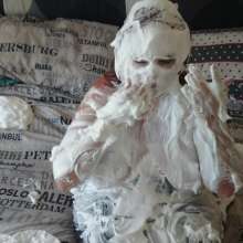 Darkabyss445: Topless Pies in the Bedroom