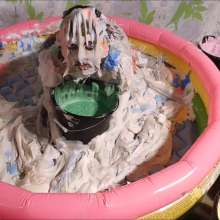 RevSlymsford: Unreleased!  Kaydens Naughty The Clown Wanks In A Messy Pool