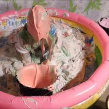 RevSlymsford: Unreleased!  Kaydens Naughty The Clown Wanks In A Messy Pool