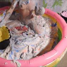 RevSlymsford: Unreleased!  Kaydens Naughty The Clown Wanks In A Messy Pool