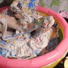 RevSlymsford: Unreleased!  Kaydens Naughty The Clown Wanks In A Messy Pool
