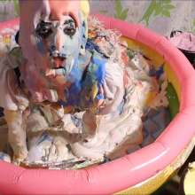 RevSlymsford: Unreleased!  Kaydens Naughty The Clown Wanks In A Messy Pool