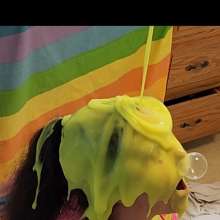 The_Intrigued_WAMers: Yellow Ms gunge and a pink top for Mrs to enjoy with a toy!