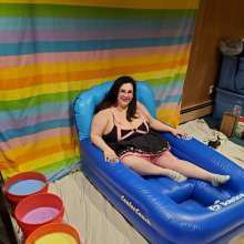The_Intrigued_WAMers: Messysupplies Gunge and an inflatable pool