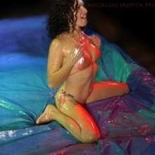 Nostalgic Erotica Prod: Hot Oil Wrestling, Calisa vs Bella Luxx