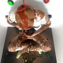 WamtasticUK: Adam V Messcape Box--up to 19 Messes Dropped on Him