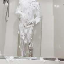 Pairofpies: Astronaut Lady Gets Pied