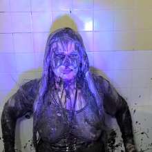 TrixiTease: Black Slime!  Mardi Gras Pt 2