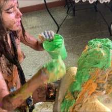 RevSlymsford: Luna's Messy Revenge On School Bully: Ties Up + Trashes Her
