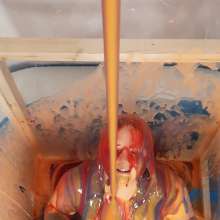 CheekyLuna: Cheekyluna's Gifted White Leotard Meets Gifted Gunge