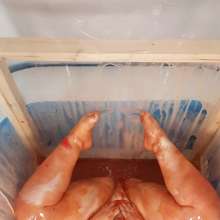 CheekyLuna: Cheekyluna's Gifted White Leotard Meets Gifted Gunge