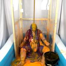 CheekyLuna: Cheekyluna's Gifted White Leotard Meets Gifted Gunge