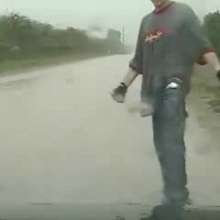 jace02116: Classic Jace, Hitchhikes in Rain, Pied by Sk8tr Boy, Mud