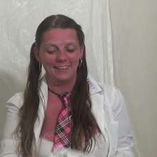 Big_Tits_Gunge: Dani's Schoolgirl 'Play Your Cards Right'