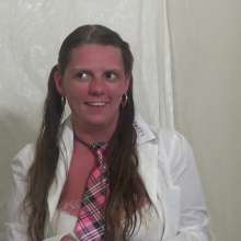 Big_Tits_Gunge: Dani's Schoolgirl 'Play Your Cards Right'