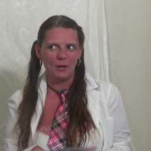 Big_Tits_Gunge: Dani's Schoolgirl 'Play Your Cards Right'