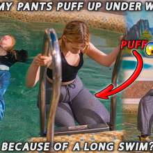 Wet Live Team: Did My Pants Puff up under Water Because of a Long Swim?
