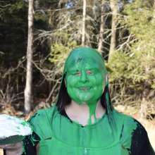 JD and Messy Andi: Andi's School Outfit Slimed!