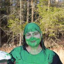 JD and Messy Andi: Andi's School Outfit Slimed!