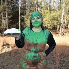 JD and Messy Andi: Andi's School Outfit Slimed!