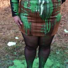 JD and Messy Andi: Andi's School Outfit Slimed!