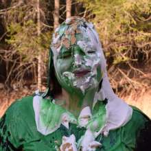 JD and Messy Andi: Andi's School Outfit Slimed!