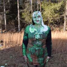 JD and Messy Andi: Andi's School Outfit Slimed!