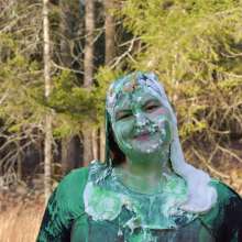 JD and Messy Andi: Andi's School Outfit Slimed!