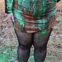 JD and Messy Andi: Andi's School Outfit Slimed!