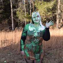 JD and Messy Andi: Andi's School Outfit Slimed!