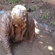 Darkabyss445: Formal Clothes Dare in Mud Gone Wrong