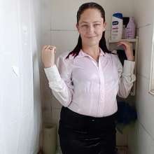 Thefetishgirl: Getting Wet in My White Blouse