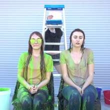 Larzstord: Higher or Lower Slime and Water Trivia : Jackie and Daisy