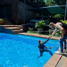 Thefetishgirl: Hotstuff Pushed Me into the Pool