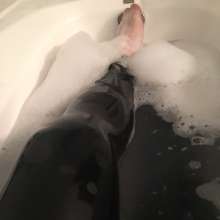 WAMBoss Chris: Wet Jeans and Wet Leather Pants