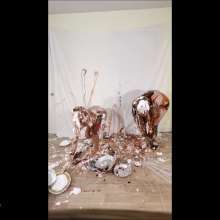 RevSlymsford: Kaydens + Allison: Sisters In A 20 Pie Piefight To Topless