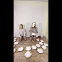 RevSlymsford: Kaydens + Allison: Sisters In A 20 Pie Piefight To Topless