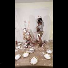 RevSlymsford: Kaydens + Allison: Sisters In A 20 Pie Piefight To Topless