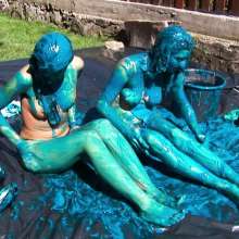Lara_eurowam: Laura and Szende Are Back for Another Slime Video