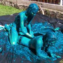 Lara_eurowam: Laura and Szende Are Back for Another Slime Video