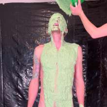 Slimed Models: Male Vs. Female Strip Rock, Paper, Scissors and Slime