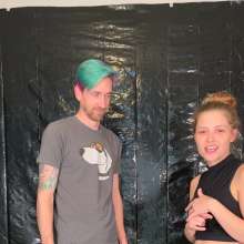 Slimed Models: Male Vs. Female Strip Rock, Paper, Scissors and Slime