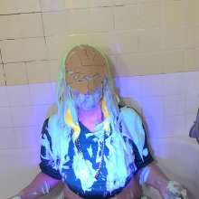 TrixiTease: Mardi Gras Pt 3 | Tits/Ass/Paint/Pie/Foam/Milk