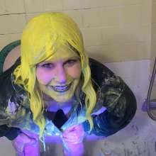 TrixiTease: Mardi Gras Pt 3 | Tits/Ass/Paint/Pie/Foam/Milk