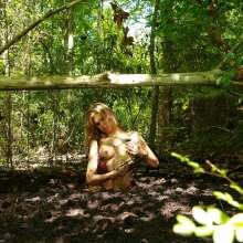 dlodoski: Candle, Erotic Solo in the Log Bog--Photos
