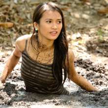 dlodoski: Marian Exploring a Mucky Peat Pit--Photos