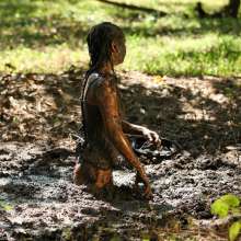 dlodoski: Nicole Exploring a Mucky Peat Pit--Photos
