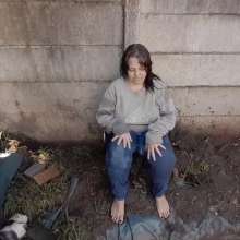 Darkabyss445: My Muddy Jeans and Sweater