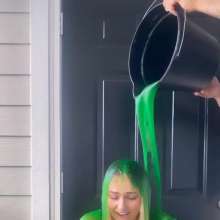 Slimed Models: New Model Belle Gets Slimed for the First Time!